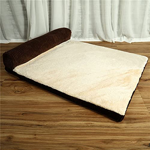 ZZDT Suave Moderno Pequeños Medianos Perrito Sofa，Cama Perro Ortopédica Grande，Bedsure Cama Perro Extra Grande Ortopédica ，Alfombra de enfriamiento Mejor Amiga (Size : M-70 * 55 * 15cm)