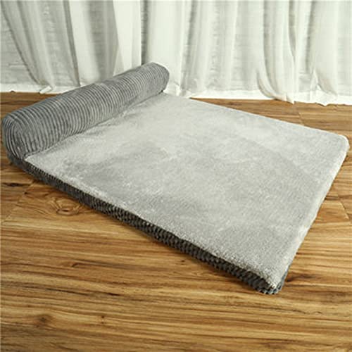 ZZDT Suave Moderno Pequeños Medianos Perrito Sofa，Cama Perro Ortopédica Grande，Bedsure Cama Perro Extra Grande Ortopédica ，Alfombra de enfriamiento Mejor Amiga (Size : M-70 * 55 * 15cm)