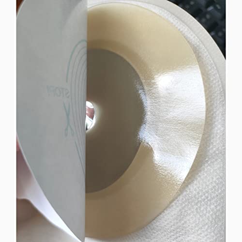 100 piezas de Bolsas de colostomía clásicos ostomía Hernia Productos de incontinencia 15-65mm estoma bolsa Bolsas de una pieza bolsas abiertas ostomía color de la piel no hay necesidad de clip translú