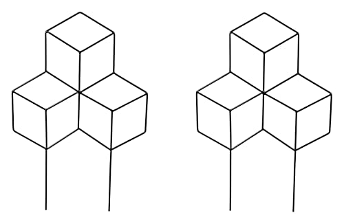 2 Paquete Metal Garden Trellis Negro Recubierto Mox Moho Respubierto Trellis Interior Al aire libre Plantas de escalada en macetas Flor Verduras Rose Vid Pea Ivy Hiedra Pepinos Jardín Arco Jardín Arc