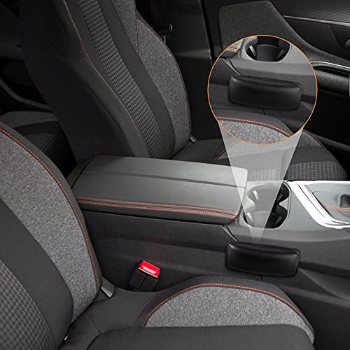 3Pcs Cojín de Reposabrazos Universal para Coche Almohadilla para Reposabrazos Rodillera para Coche Rodilleras para Consola de Coche Adecuado para la mayoría de los coches(18 * 8cm)