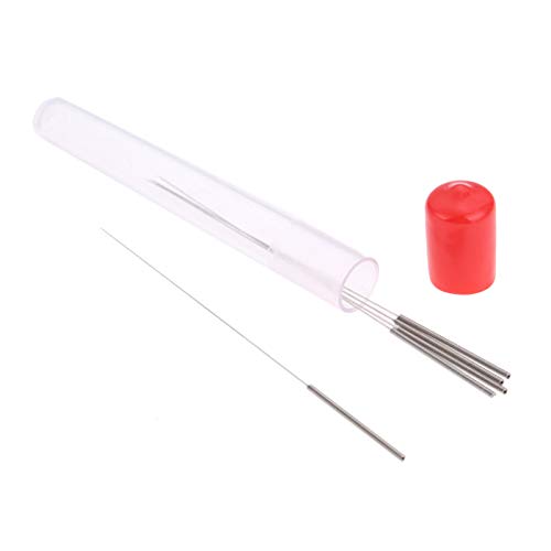 5pcs 0.4mm Accesorios del Equipo de las herramientas taladro de la aguja para limpiar las brocas de 3D impresora