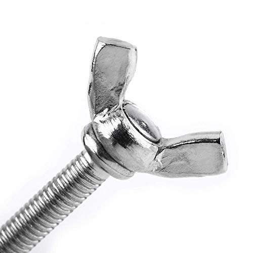 8 tipos 5 unidades / Bag M5 304 tornillos de mariposa de acero inoxidable Pernos de mariposa (M5 x 20 mm)