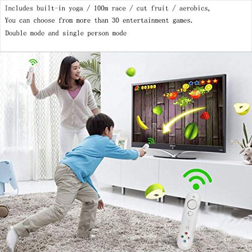 AGWa Inalámbrico estera de la danza, desgaste simple-B 164X93Cm resistente plegable cojín de la danza Los niños Dance Revolution Musical Mat TV de alta definición ordenador de doble uso operativo (65