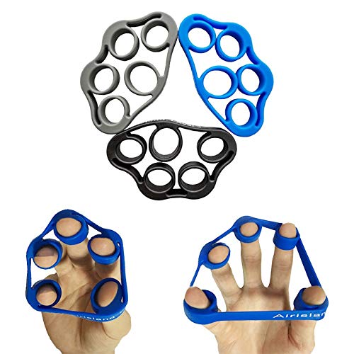 Airislan D - Extensor de mano para ejercitador de dedos (3 unidades)