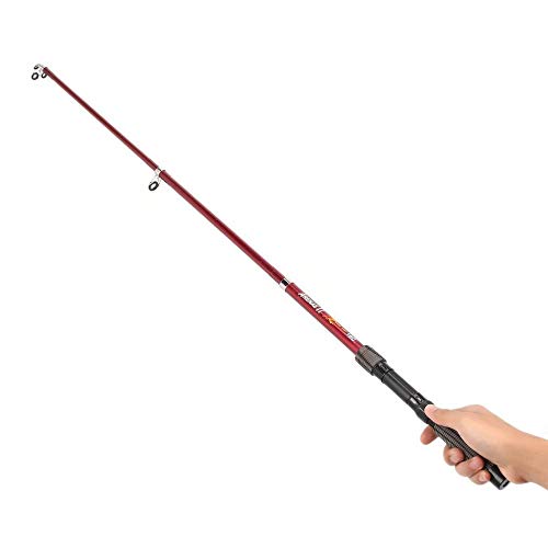 Al aire libre portátil de fibra de vidrio Sea Rod telescópica caña de pescar poste de pesca herramienta mar Rod Accesorios de pesca