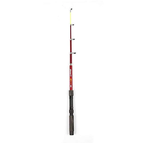 Al aire libre portátil de fibra de vidrio Sea Rod telescópica caña de pescar poste de pesca herramienta mar Rod Accesorios de pesca