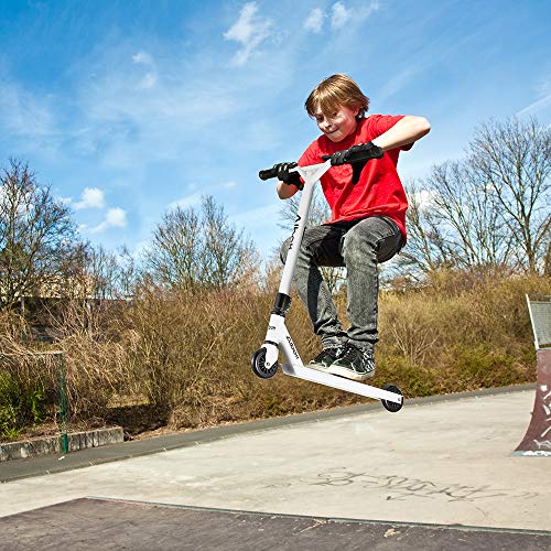 Albott Patinete para Niña Niño y Adultos Patineta de Trucos Freestyle Profesional Aluminio Scooter con 2 Ruedas Barra de Y