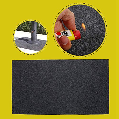 Alfombra de piso for barbacoa, Alfombra ignífuga para Barbacoa al Aire Libre para la Manta de la Barbacoa Parrilla para Salpicaduras Alfombra Protectora para el Piso del Patio