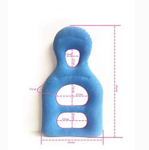 Almohada Boca Abajo Para Post Vitrectomía, Cojín Inflable Para Dormir Retina Almohada Para Acostarse Almohada De Apoyo Para La Cabeza Y Los Hombros Para Pacientes Con Desprendimiento De Retina