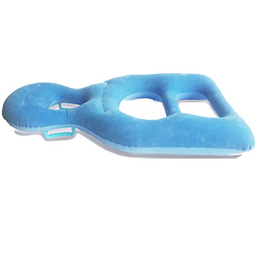 Almohada Boca Abajo Para Post Vitrectomía, Cojín Inflable Para Dormir Retina Almohada Para Acostarse Almohada De Apoyo Para La Cabeza Y Los Hombros Para Pacientes Con Desprendimiento De Retina