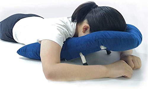 Almohada de soporte de cabeza / hombro transpirable suave duradero para pacientes con desprendimiento de retina, almohada boca abajo para pacientes de desprendimiento de retina durante la recuperación