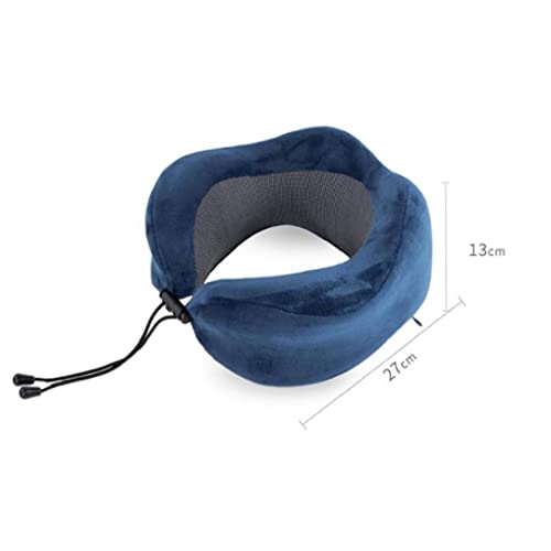 Almohada Viaje En Forma U En Memoria del Cuello Espuma Espuma Espuma Espuma Cómoda Almohadas Cervicales del Sueño Plegable para Cuello del Cojín del Avión