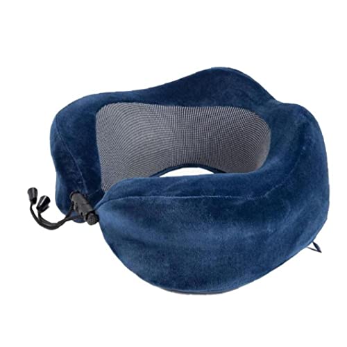 Almohada Viaje En Forma U En Memoria del Cuello Espuma Espuma Espuma Espuma Cómoda Almohadas Cervicales del Sueño Plegable para Cuello del Cojín del Avión