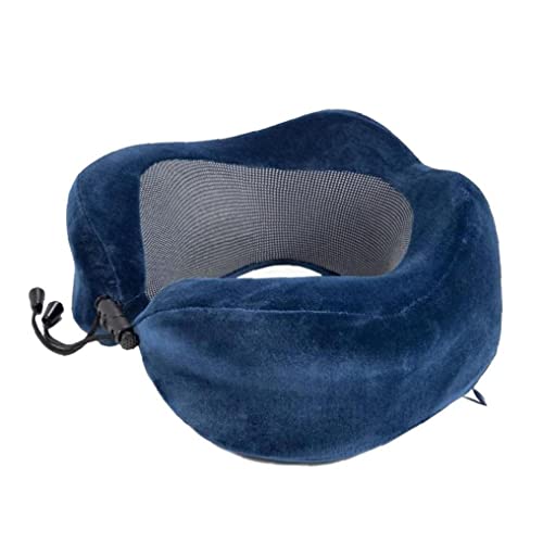 Almohada Viaje En Forma U En Memoria del Cuello Espuma Espuma Espuma Espuma Cómoda Almohadas Cervicales del Sueño Plegable para Cuello del Cojín del Avión