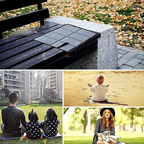 Almohadillas de Espuma Plegable,Cojines Asiento para Senderismo,Cojines Asiento Picnic,Asiento Impermeable Al Aire Libre,Asiento Plegable portátil,Estera Plegable (I)