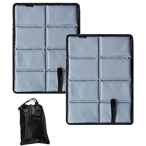 Almohadillas de Espuma Plegable,Cojines Asiento para Senderismo,Cojines Asiento Picnic,Asiento Impermeable Al Aire Libre,Asiento Plegable portátil,Estera Plegable (I)