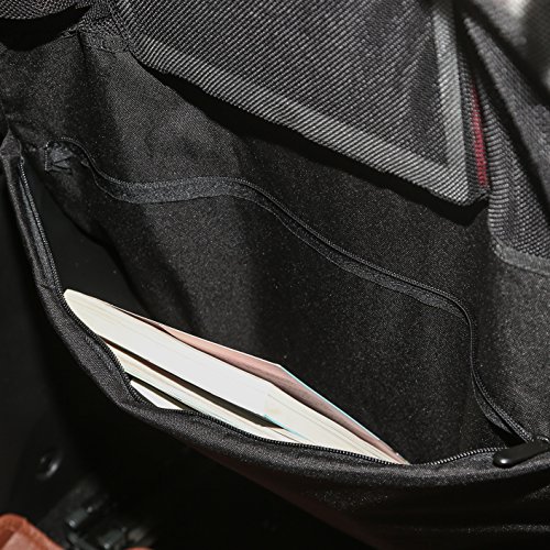 Amazon Basics - Organizador para asiento trasero de coche, con esteras protectoras (Pack de 2)