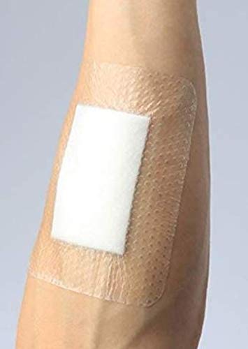 Apósito post-operatorio de silicona para el cuidado de heridas después de la operación quirúrgica (6x9cm x 20)