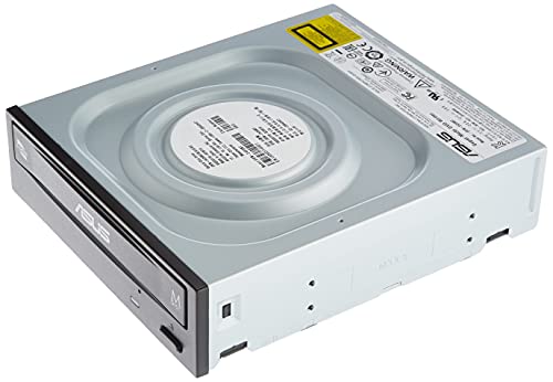 ASUS DRW-24D5MT - Grabadora de DVD 24X, compatibilidad con M-Disc, encriptación de Disco, Almacenamiento Web Ilimitado (12 Meses), Nero Backitup, E-Green, E-Media