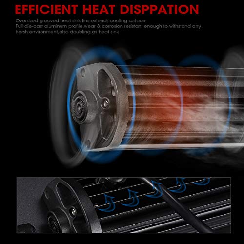 AUXTINGS 22 pulgadas 270W triple fila para luces de trabajo haz de inundación con kit de arnés de cableado para camiones tractores 4x4 barco todoterreno luz antiniebla de conducción