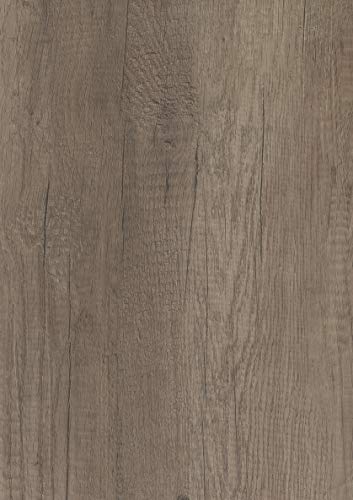 Baikal 280034036, Mueble de baño pequeño con lavabo cerámico y espejo, de una puerta, acabado en color Nebraska, de fácil montado, Medidas: 45 x 36 x 60 cm