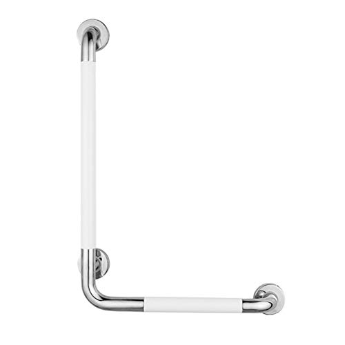 Barra de BañO Antideslizante 304 Acero Inoxidable BañO BañEra Antirresbaladizo Barandilla de Seguridad Anciano Discapacitado Levantado en Forma de L Mango