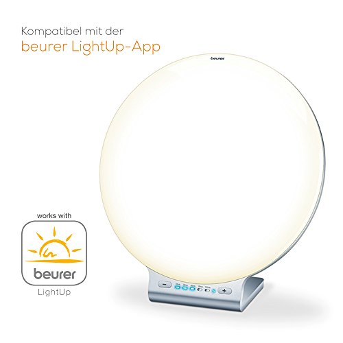 Beurer TL 100 Lámpara de luz diurna 2 en 1, cambio colores, compatible con App Light Up