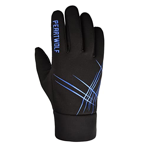 BIKETAFUWY Guantes de invierno cálidos para hombre y mujer, para deportes al aire libre, pantalla táctil, guantes de invierno, guantes de equitación, guantes de esquí