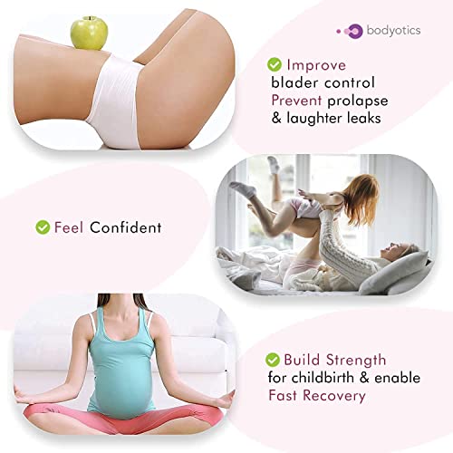 Bodyotics Bolas de Kegel para mujer - Kegel Ejercicio de Pesas - 6 Bolas para principiantes a avanzados con libro electrónico gratis