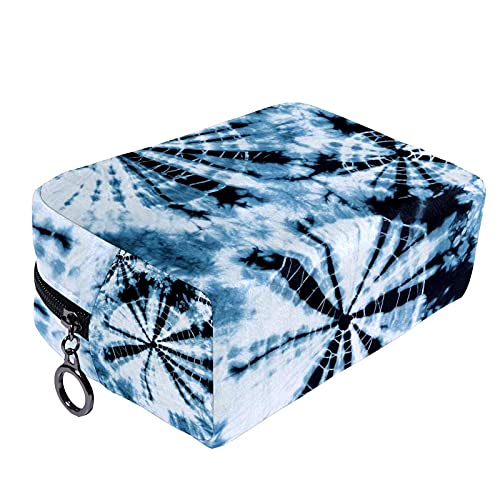 Bolsa de cosméticos Bolsa de Maquillaje Bolsa de cosméticos de Viaje, Bolso de Mano, Bolso de baño,Remolino Abstracto Tiedye