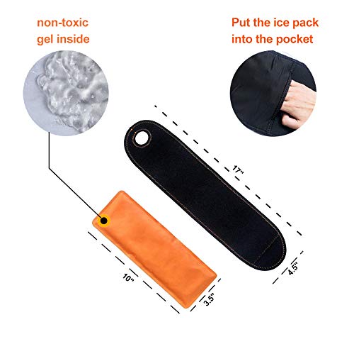 Bolsa de gel de muñeca - reutilizable - tratamiento del túnel carpiano, esguinces, hinchazón, tendinitis, artritis reumatoide, lesiones deportivas, alivio del dolor en las articulaciones