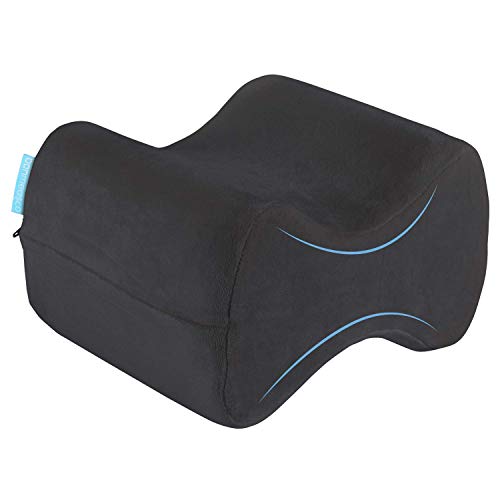 Bonmedico Almohada para Dormir de Lado de Espuma - Soporte para los Rodillas - Ergonomica, Ortopedica y Antidolores - Posicionadora de Piernas