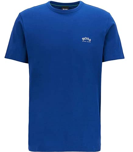 BOSS tee Curved 10213473 01 Camiseta, Bright Blue438, M para Hombre