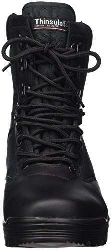 Botas SWAT de color negro, color Negro, talla 44