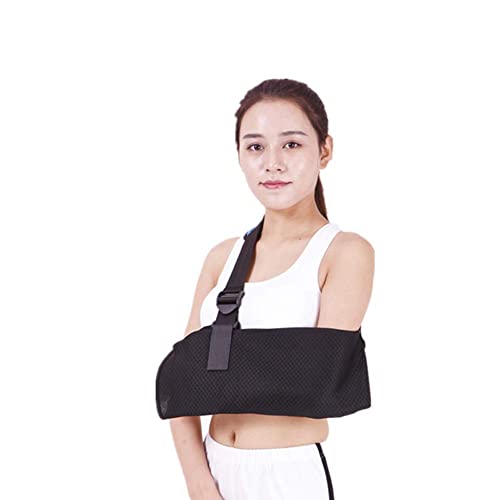 Cabestrillo para brazo: correa de soporte médico para huesos rotos y fracturados con cabestrillos ajustables para dolor de hombro, brazo, codo y manguito rotador.Se adapta a los brazos izquierdo y