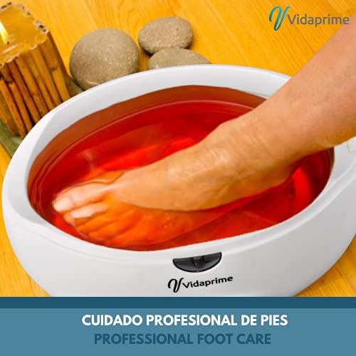 Calentador PARAFINA para Manos y Pies Artrosis - 3 LITROS - Máquina parafina Fisioterapia y Termoterapia Dolor Muscular - Calentador de Parafina Profesional - Baño Parafina REHABILITACIÓN