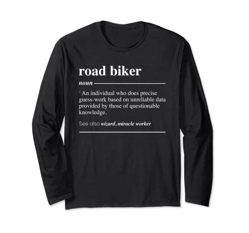 Camino Biker Definición Divertido Nombre Manga Larga
