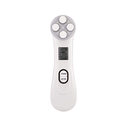 Cara Piel EMS Mesoterapia electroporación RF Radio Frecuencia Facial LED Photo Dispositivo de Cuidado de la Piel Cara Levantamiento Apriete la Herramienta de Belleza