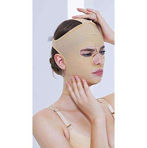 Cara y Cuello Pérdida de Peso Máscara Facial Liposucción Máscara Moldeadora de liposucción Capucha Artefacto de Estiramiento Facial V Viga de Haz Facial Cara Manga elástica XXL