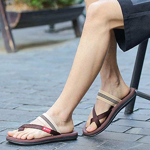 Chanclas Hombre Ortopédicas Verano,Zapatillas Flip Flops Sandal Zapatos de Playa y Piscina, para Tratamiento, Hallux valgus, Juanete, Fascitis Plantar, Zapatillas de Moda de Verano