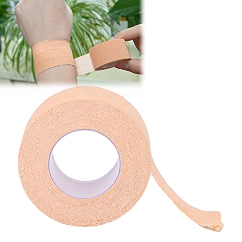 Cinta Atlética Autoadhesiva, Tira De Calafateo Autoadhesiva Agradable Para La Piel, Transpirable, Suave Para Oficina, Para Curar Heridas En El Hogar(Color de piel 2,5 cm * 5 m (1 rollo))