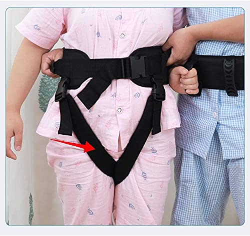 Cinturón de marcha para caminar para pediátricos, ancianos, terapia ocupacional y física - Cinturón de transferencia de cinturón de tablero de transferencia con asas de bucles de pierna ( Size : M )