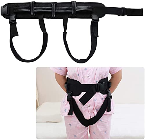 Cinturón de marcha para caminar para pediátricos, ancianos, terapia ocupacional y física - Cinturón de transferencia de cinturón de tablero de transferencia con asas de bucles de pierna ( Size : M )