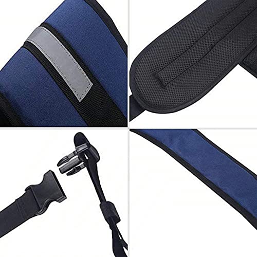 Cinturón de Seguridad para Silla de Ruedas, cinturón de Seguridad para Ancianos, arnés de sujeción médica Cruzada en el Pecho, Correa Ajustable, Cuidado de los Pacientes, Seguridad de los Ancianos