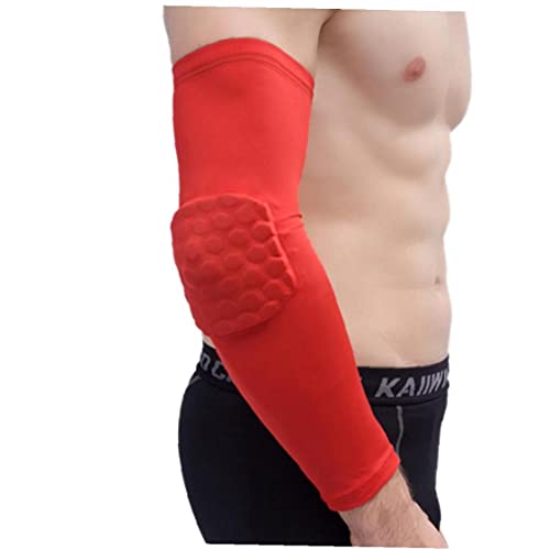 Codera De Patinaje Brazo De Soporte Con Gel Pad Juvenil Elástico Codo Protector De Ciclo De Gimnasia Del Deporte Del Protector De Manga Antislip Suba Crashproof Lesiones Rehabilitación Equipo De