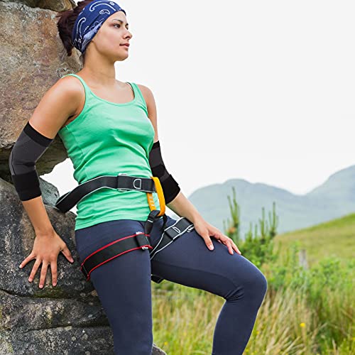 Codo Soporte Brace, 1 Par Coderas de compresión Manga del Brazo Codera de Compresión Protector de Brazo de Compresión para Aliviar el Dolor en las Articulaciones, el Deporte y el Codo de Tenista L