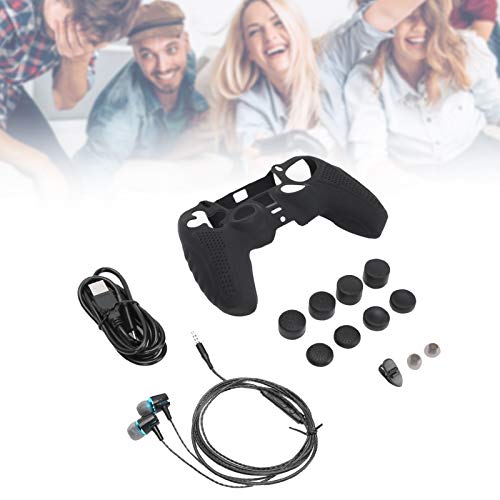COHU Kit De Accesorios De Controlador De Juego, Práctica Funda Protectora De Controlador con Accesorios Profesionales para Juegos para La Mayoría De Las Personas