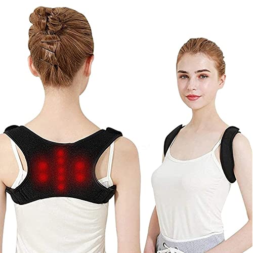 Corrector De Postura Correas De Hombro Para Hombres Y Mujeres Para Corregir La Cifosis Cinturón De Corrección De Espalda Sentado Plancha Ajustable, Refuerzo De Espalda, Soporte De Postura Cómodo Esc