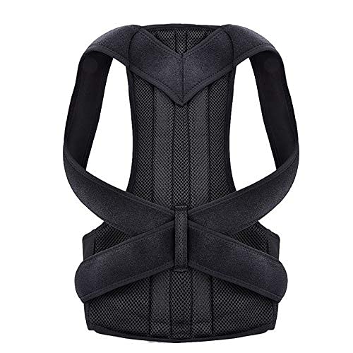 Corrector de postura Corrector de postura para hombres y mujeres Soporte de postura de espalda Soporte de clavícula Deje de encorvarse y encorvarse Soporte de entrenador de espalda ajustable Soporte